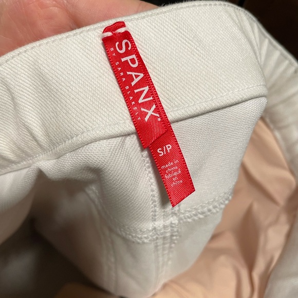 SPANX white ankle skinny jeans - Picture 5 of 5